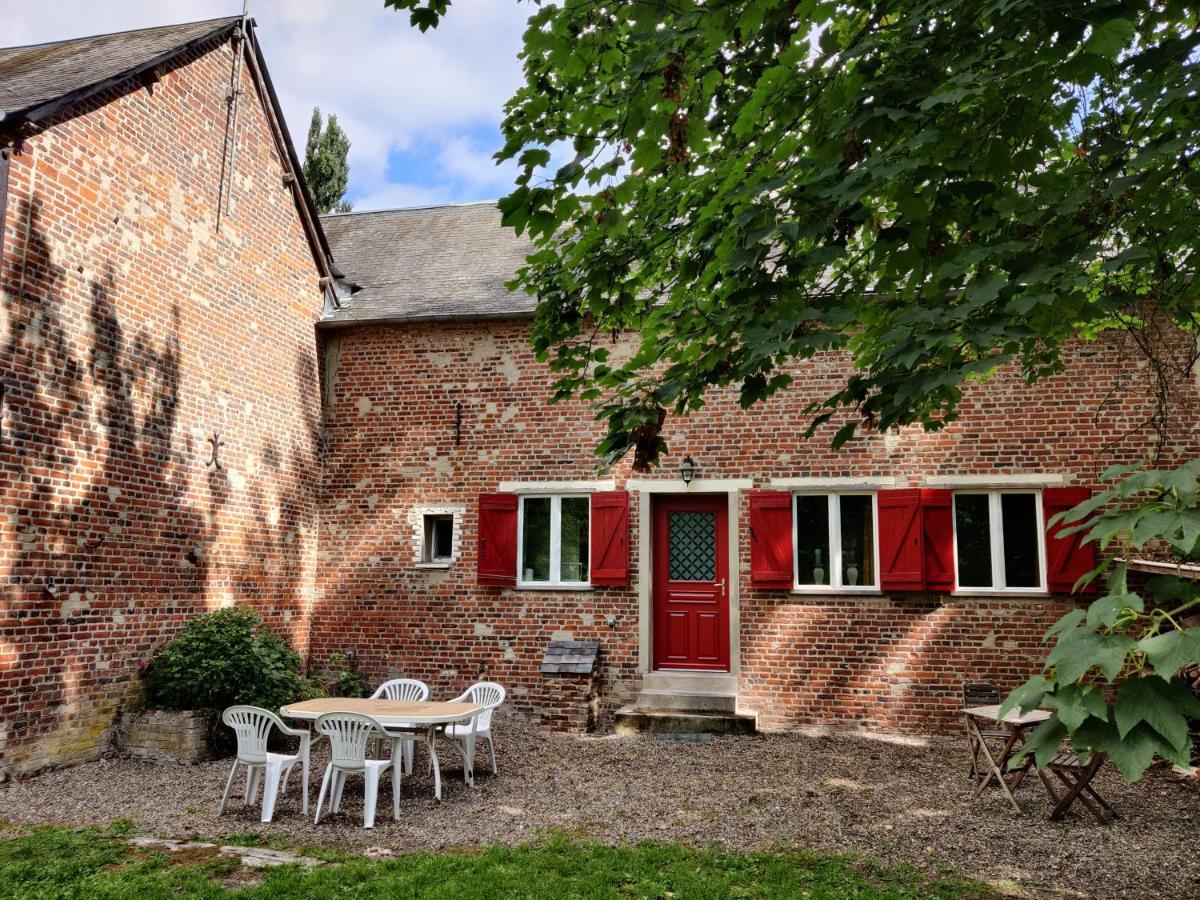 Uw Eigen Boerderij Bij Le Moulin De La Place Hargicourt Dış mekan fotoğraf